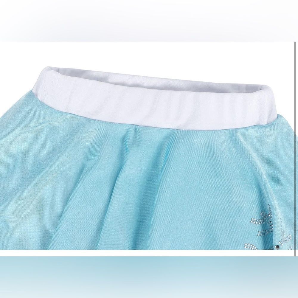 Kids Ice Princess swim Costume Blue and White size 140 - Picture 6 of 12
